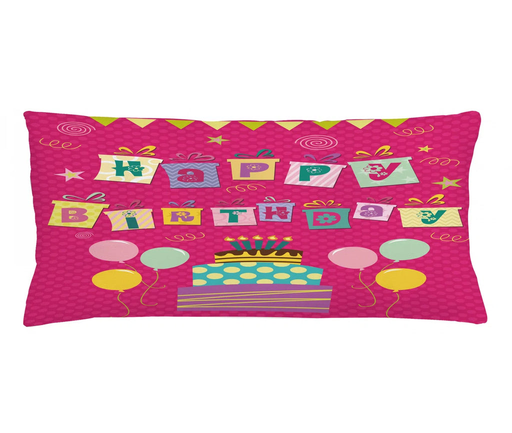 Birthday Party Indoor / Outdoor Lumbar Pillow Cover