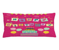 Birthday Party Indoor / Outdoor Lumbar Pillow Cover